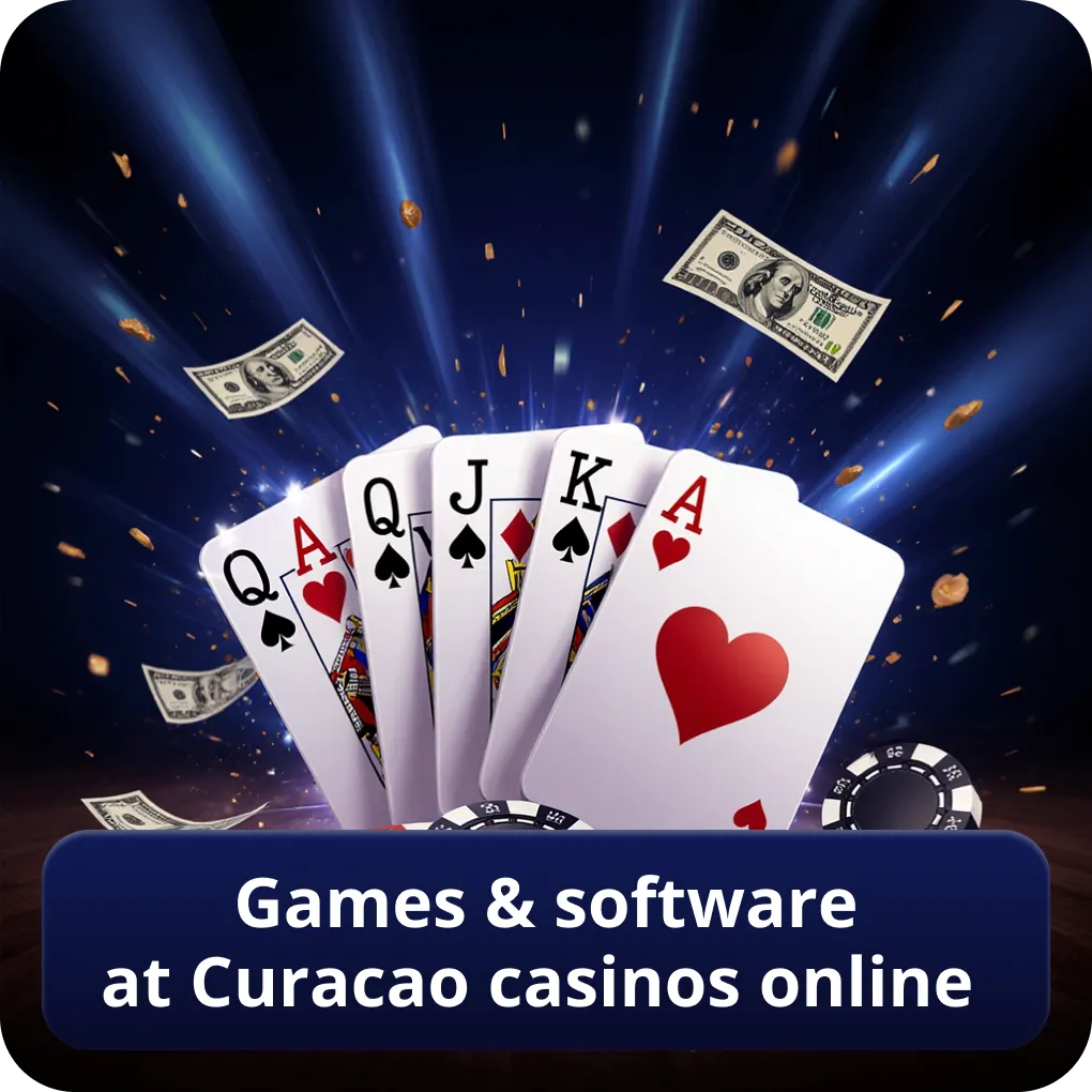 Games & software at Curacao casinos online