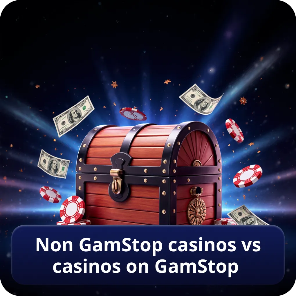 Non GamStop casinos vs casinos on GamStop